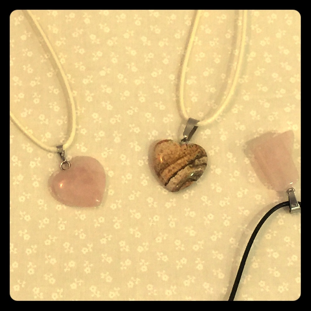 3 Gemstone Necklaces